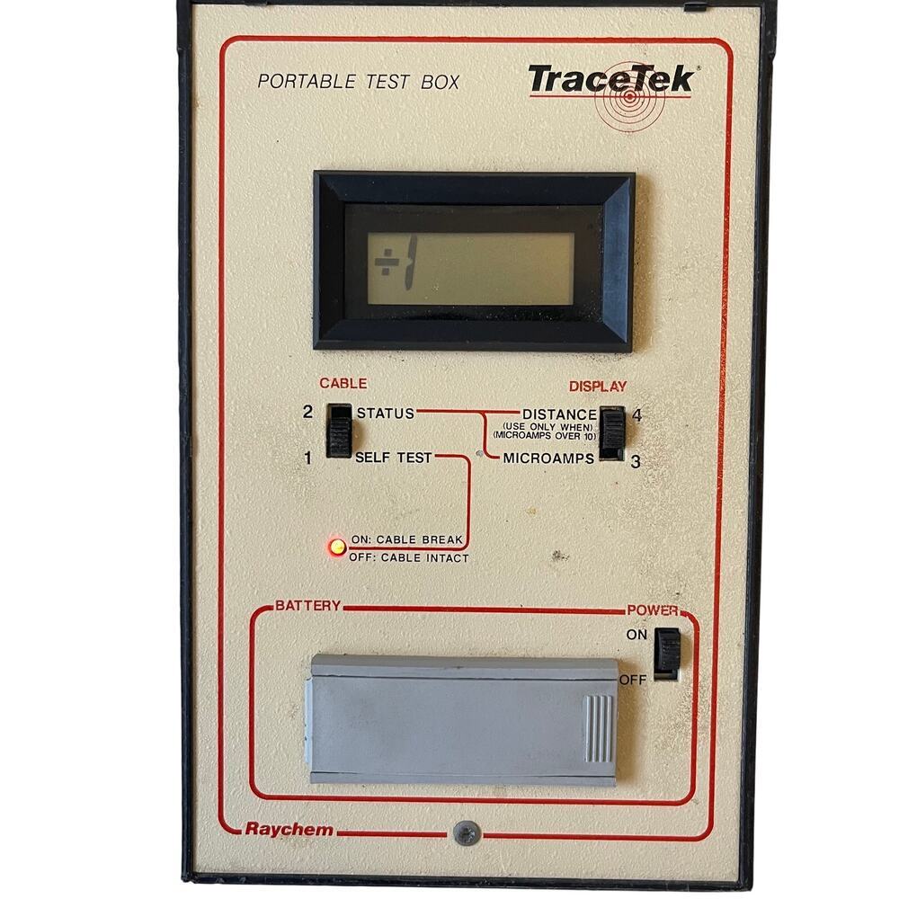 TraceTek RAYCHEM TT-PTB-1000 Portable Leak Test Box TESTED WORKING